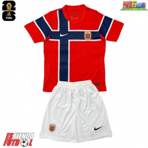 Noruega Primera Equipación Niños Mundial 2026 Manga Corta (+ Pantalones cortos)